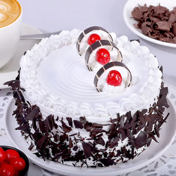 black forest cake with yellow roses black forest cake with yellow roses