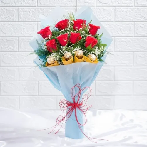 astonishing roses bouquet