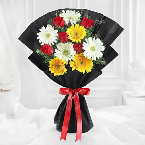 elegant gerbera mix