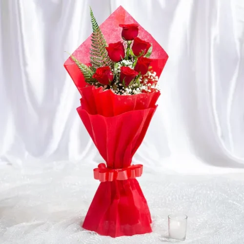 Love 6 Roses Bouquet