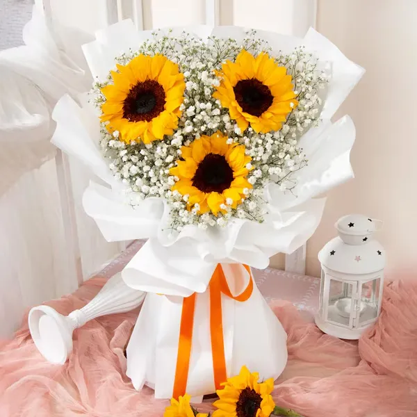 sunshine sunflower bouquet sunshine sunflower bouquet